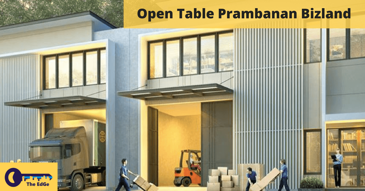 Open Table Prambanan Bizland - BeliSewaRumah