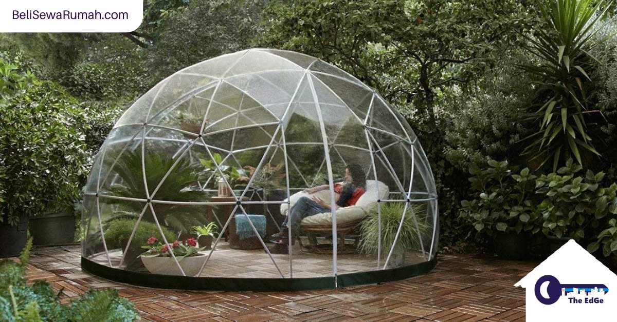 Rekreasi di Rumah Dengan Garden Dome Igloo Ini - BeliSewaRumah