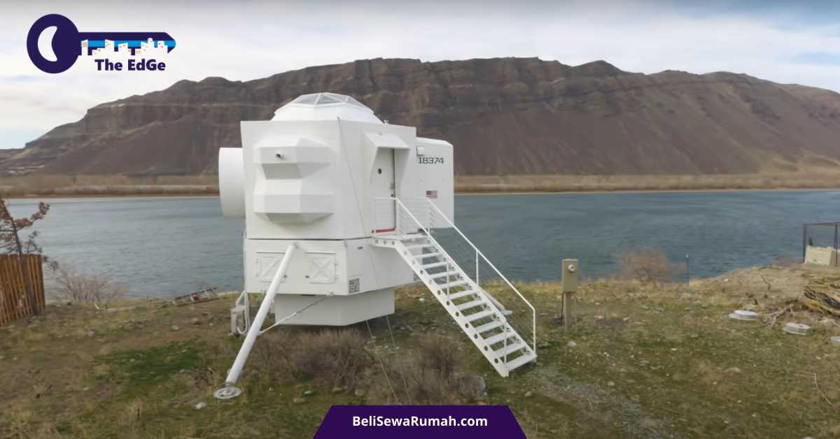 Intip Rumah Unik Lunar Lander - BeliSewaRumah