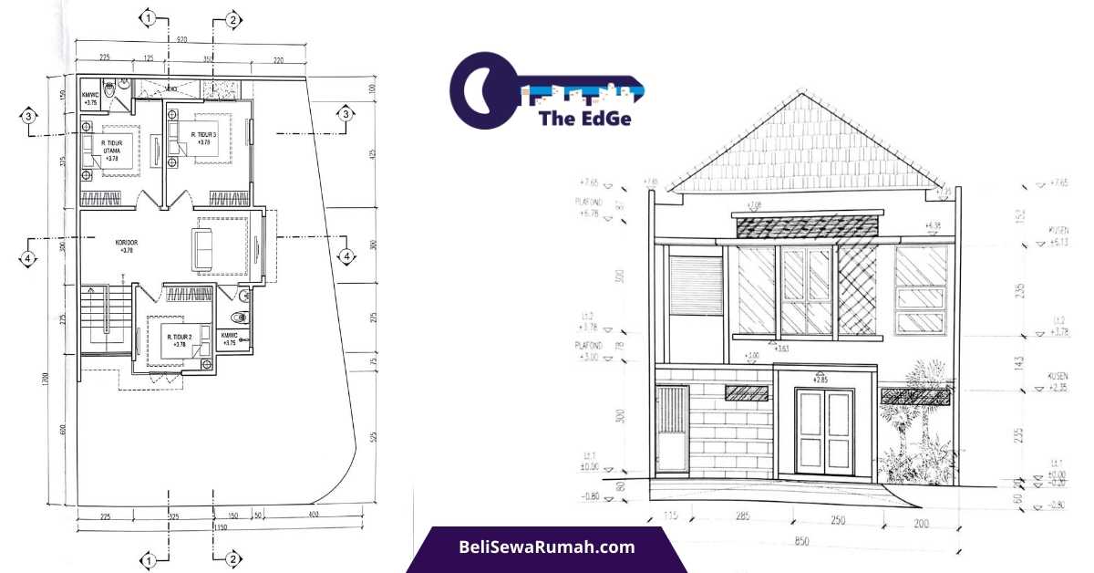 Jual Rumah Semolowaru Elok Surabaya - BeliSewaRumah (1)