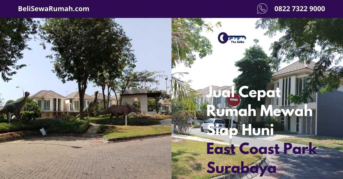 Jual Rumah Mewah Siap Huni East Coast Park Surabaya - Listing - BeliSewaRumah - website image