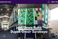 Ruko Dupak Grosir Surabaya - Primary Listing - BeliSewaRumah - website image