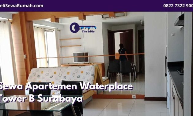 Sewa Apartemen Waterplace Tower B Surabaya - BeliSewaRumah (1)