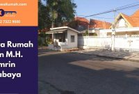 Sewa Rumah Jalan M.H. Thamrin Surabaya - BeliSewaRumah