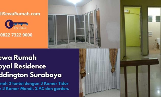 Sewa Rumah Royal Residence Addington Surabaya - BeliSewaRumah