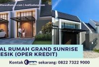 Jual Rumah Grand Sunrise Gresik (Oper Kredit) - The EdGe